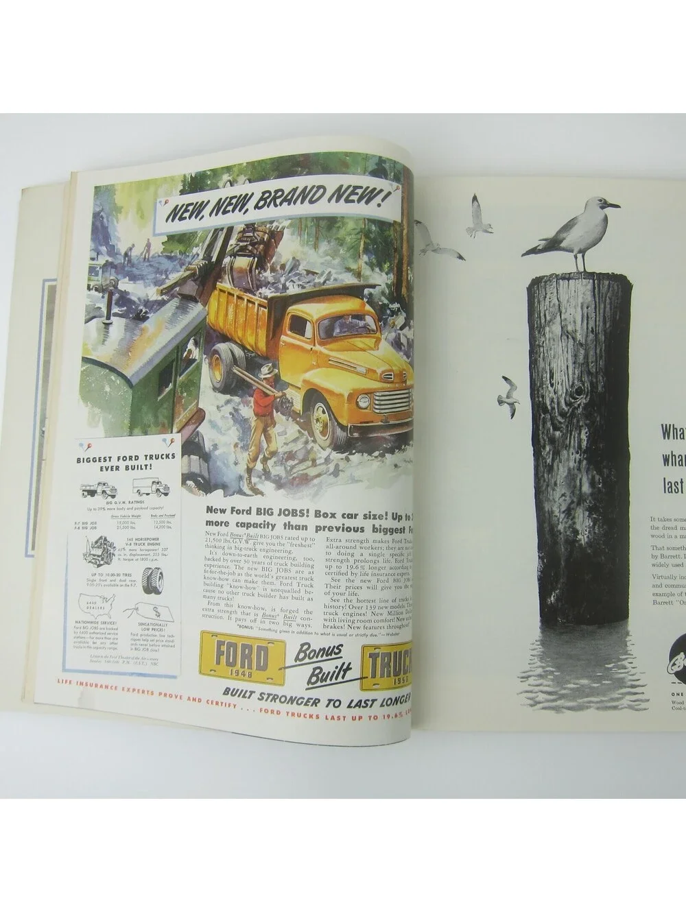 Vintage FORTUNE Magazine March 1948 Packard, Nash, Ford, Austin England, Buick